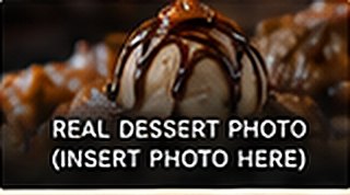A brownie sundae with chocolate sauce